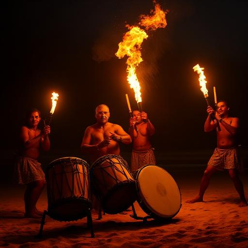 Hawaiian War Chant artwork