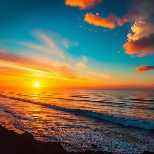 Malibu Sunset artwork