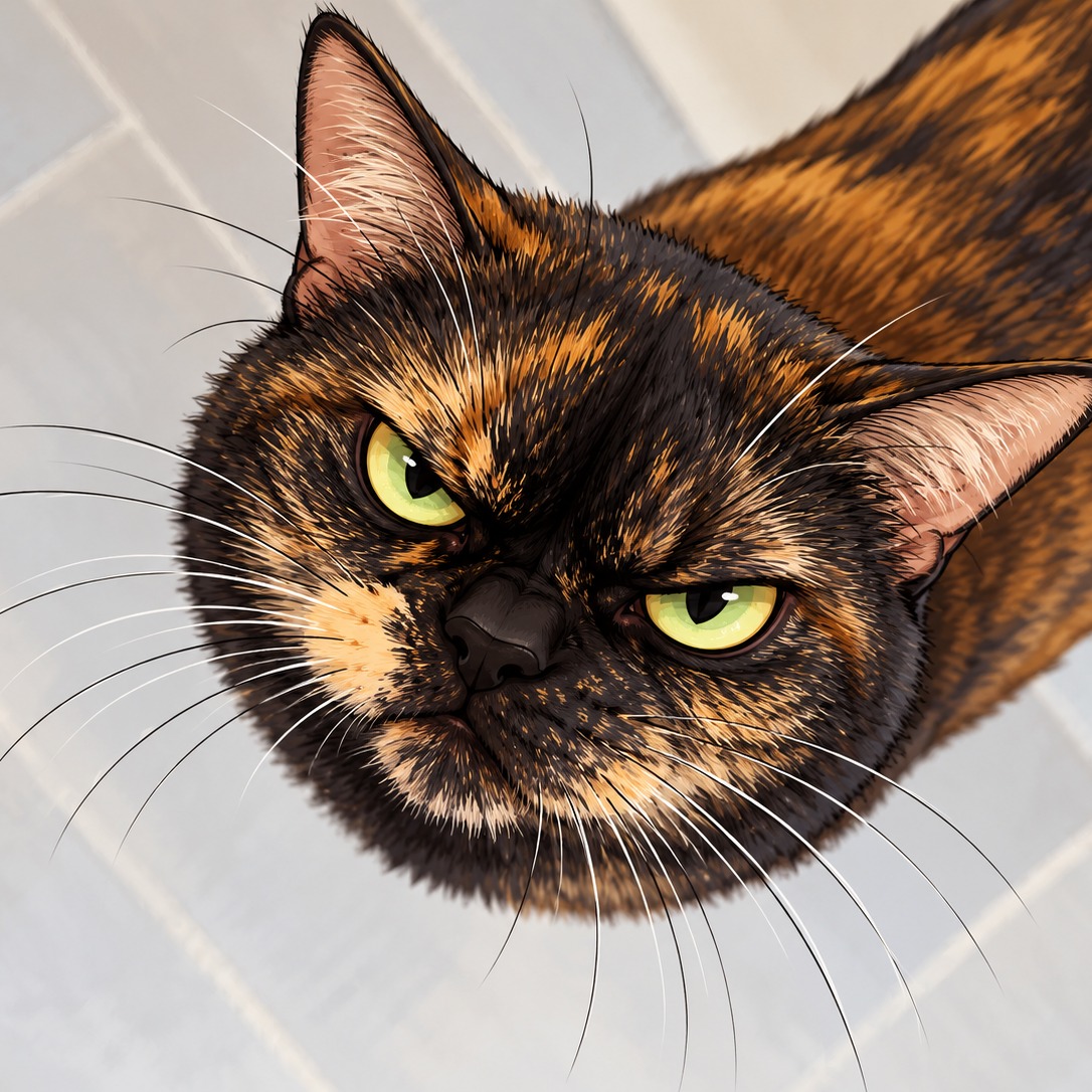 Poody Tat Serena artwork