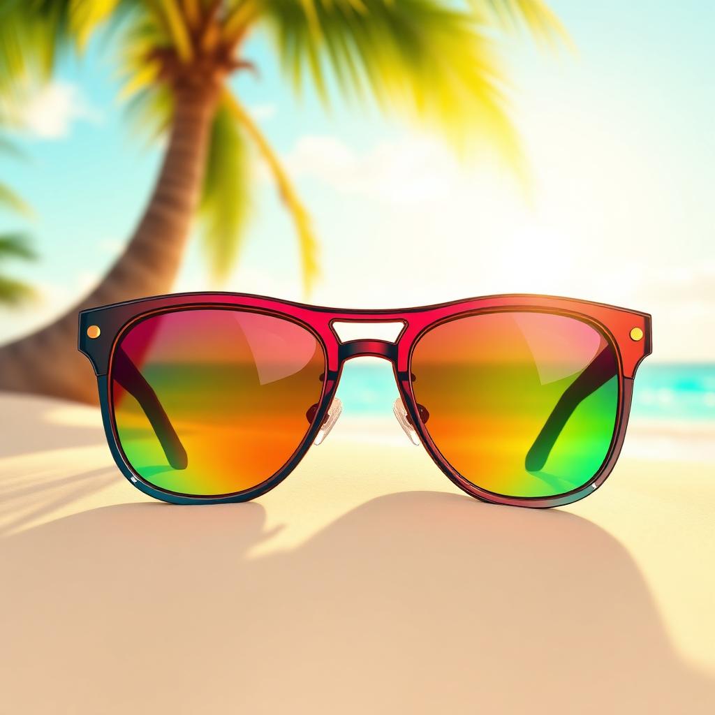 Rainbow Colored Glasses artwork