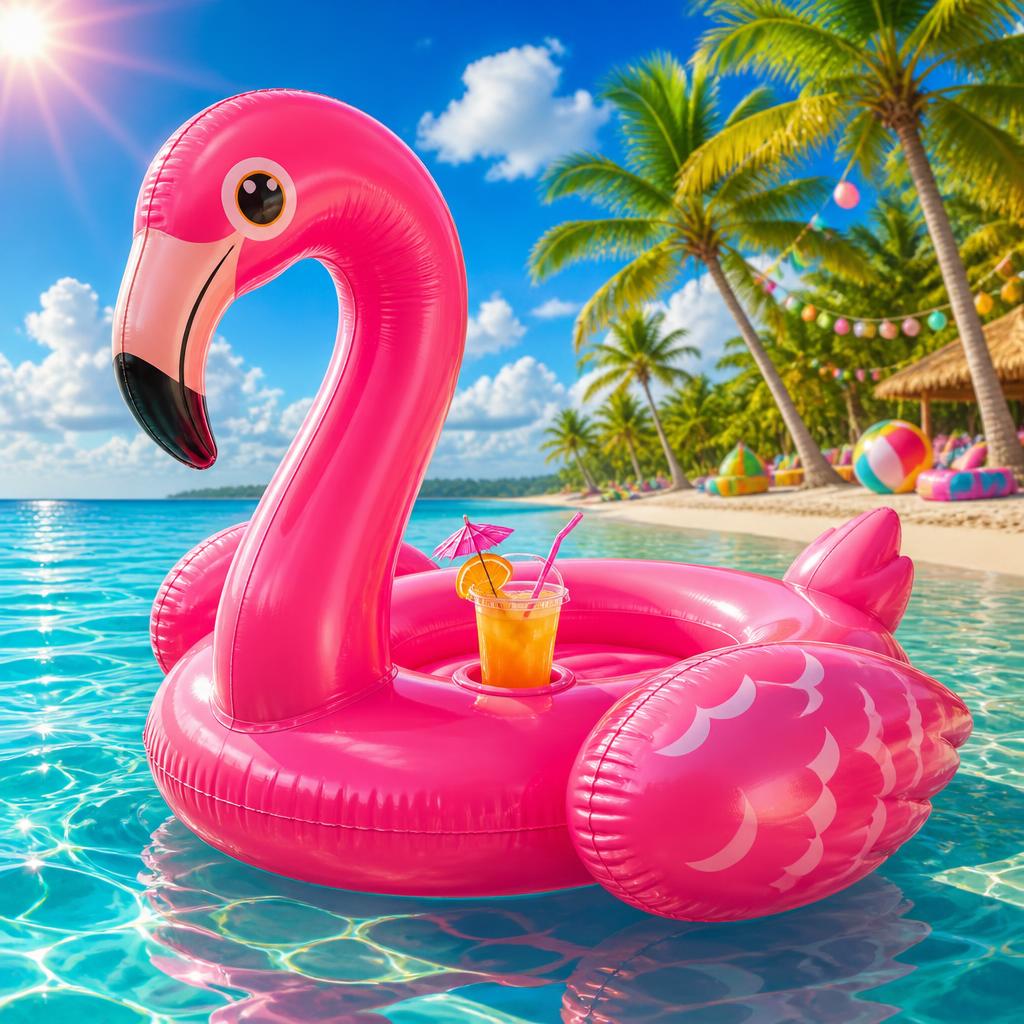 Ride My Flamingo artwork