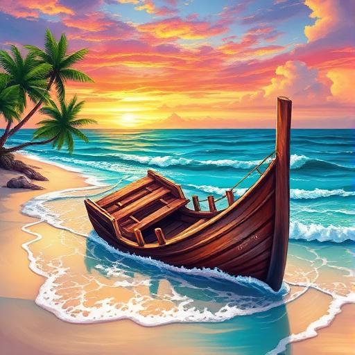 Shipwrecked artwork