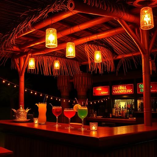 Sweep a Tiki Bar artwork